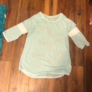 Blue kinda see through